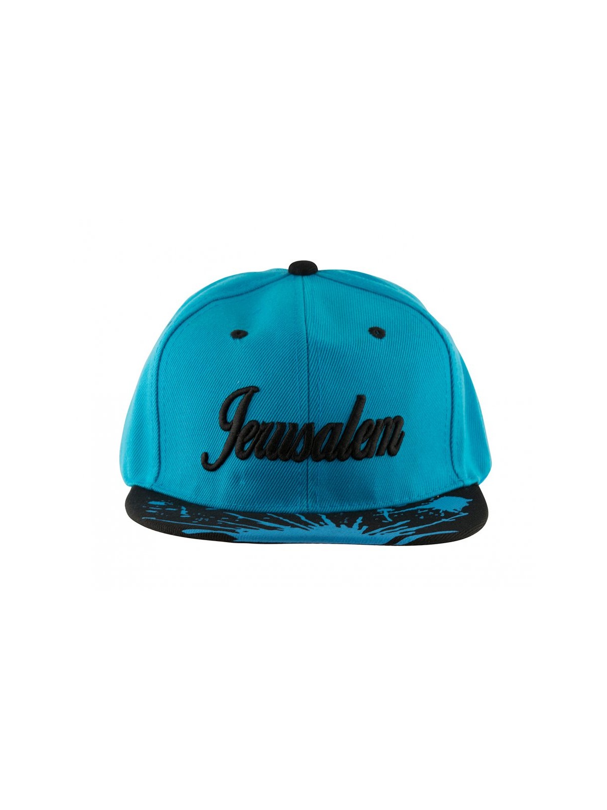 Baseball Cap with Jerusalem and Paint Splatter Desig... | Israeli Caps