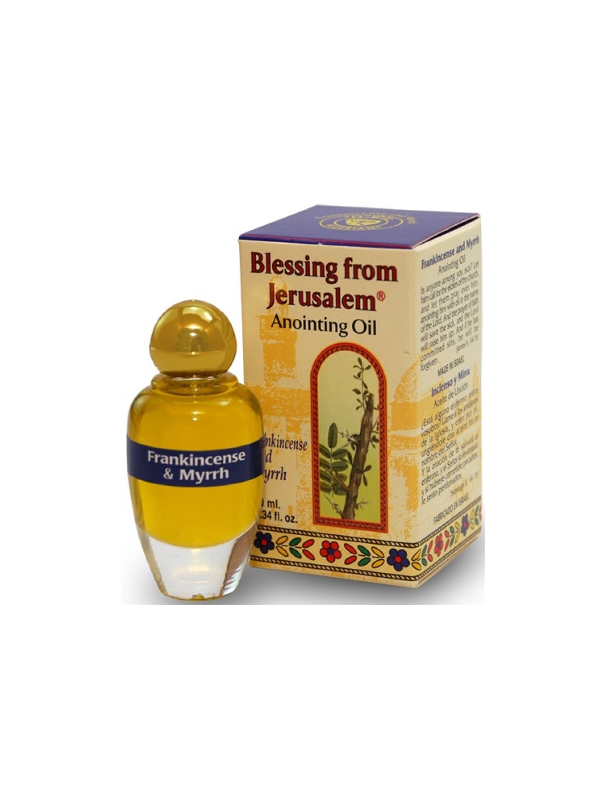 Blessing from Jerusalem Frankincense and Myrrh Anoint... | Top Sellers
