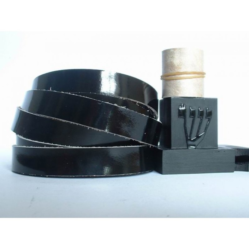 Tefillin Peshutim Mehudarim Ashkenaz Version | Cadeau juif d'Israël