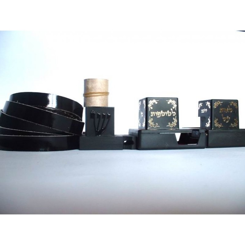 Tefillin Peshutim Mehudarim Ashkenaz Version | Cadeau juif d'Israël