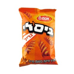 Bissli Snack au goût de grill par Osem Taille moyenne | Collations israéliennes