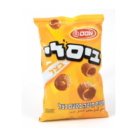 Bissli Snack au goût d'oignon par Osem Grand Format | Collations israéliennes