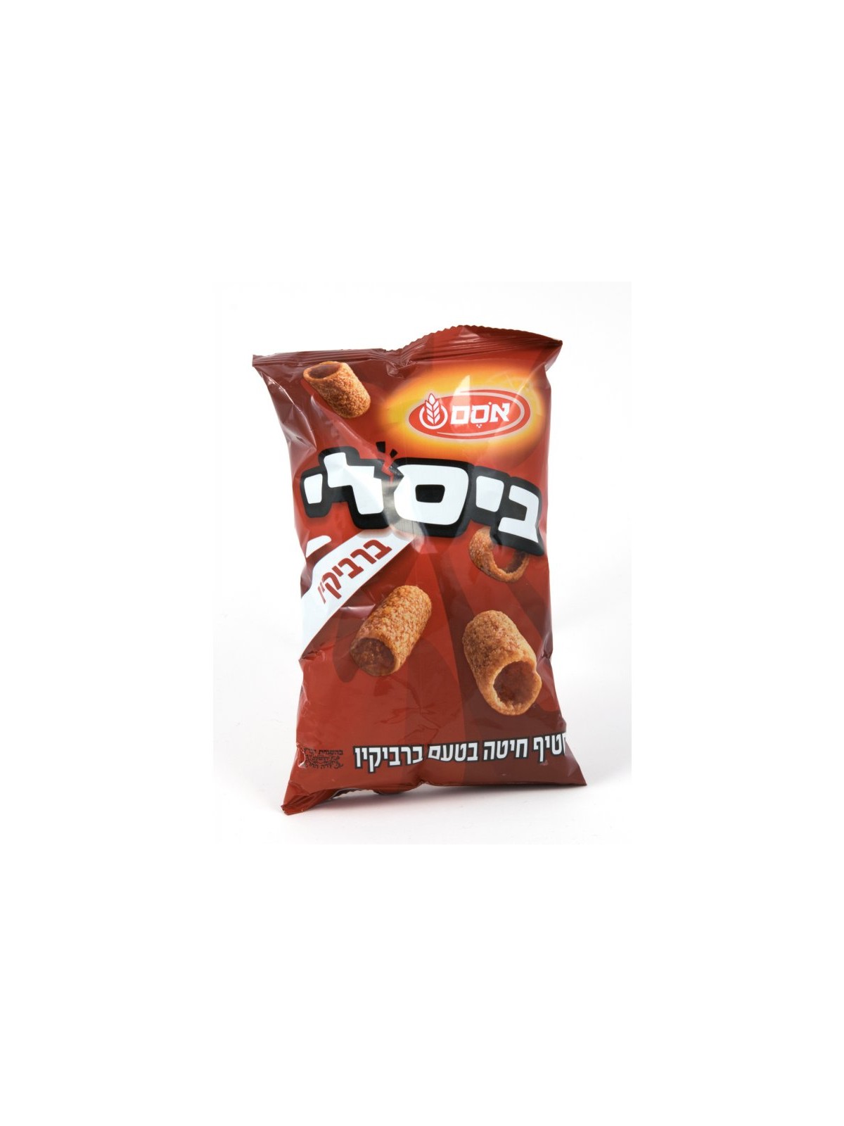 Bissli Snack with Barbecue Flavor by Ossem Large Size | Israeli Snacks