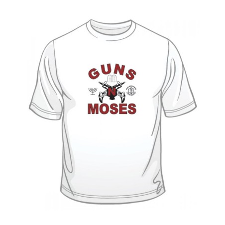 Guns n Moses T Shirt | Jewish T-Shirts