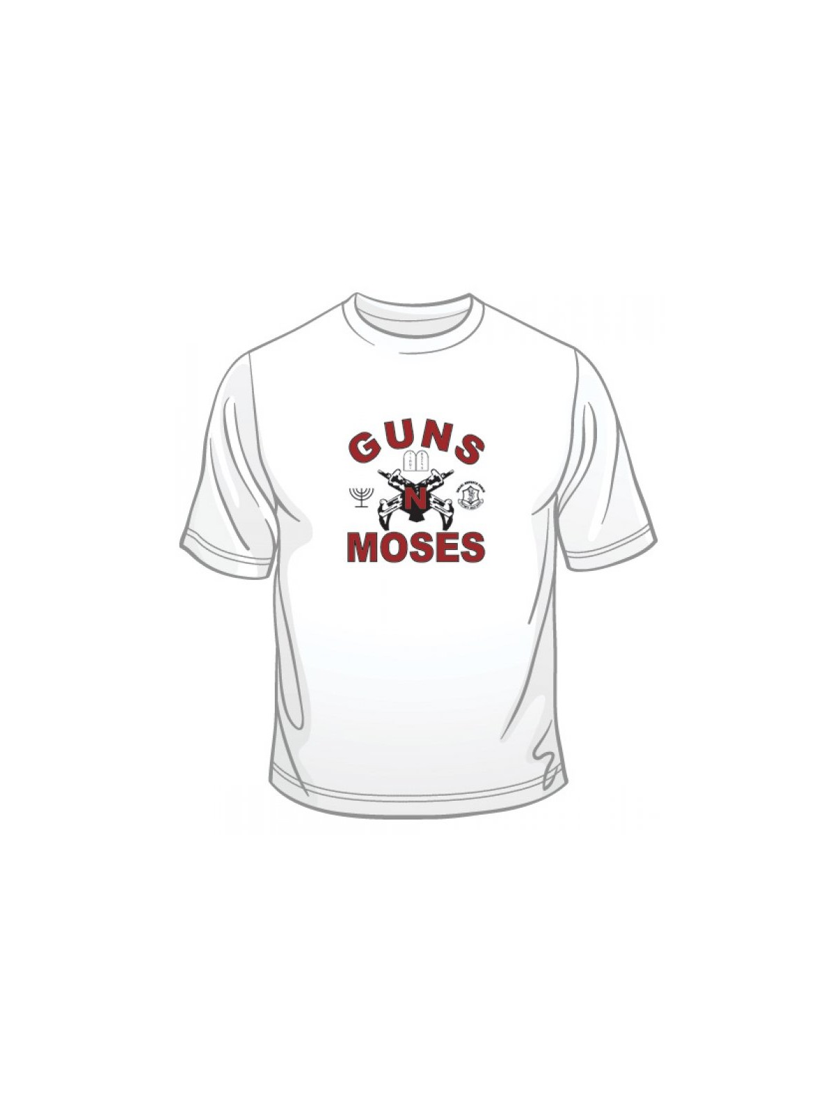 Guns n Moses T Shirt | Jewish T-Shirts