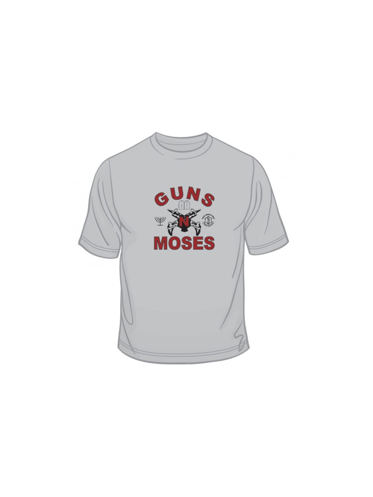 Guns n Moses T Shirt | Jewish T-Shirts