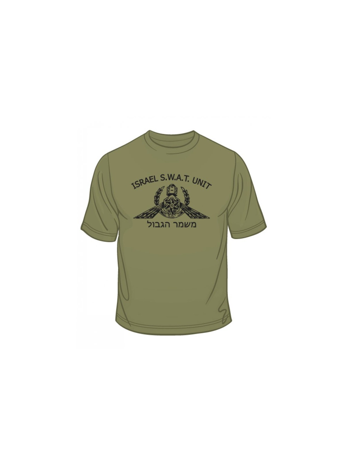IDF Special Forces Short Sleeve T Shirt SWA... | Israeli Army T-Shirts