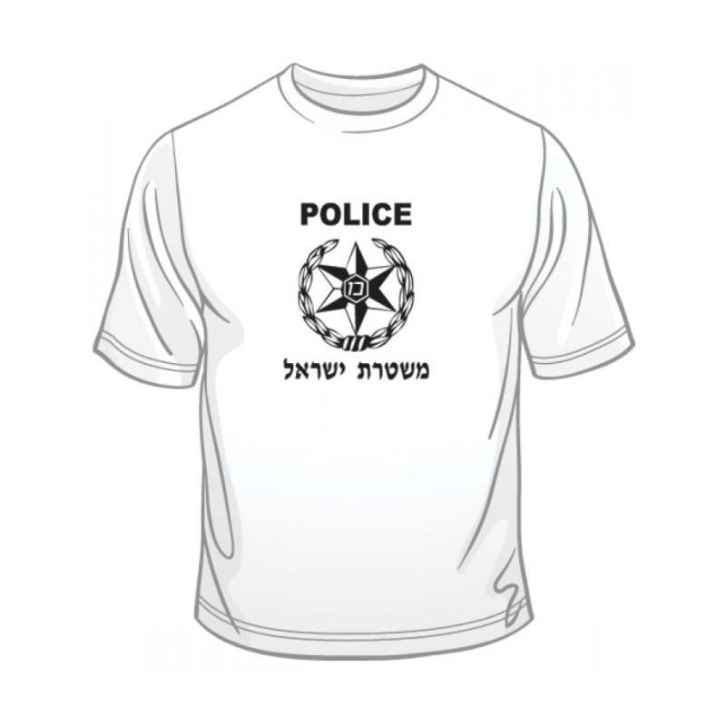Israeli Police T Shirt | Police & Mossad