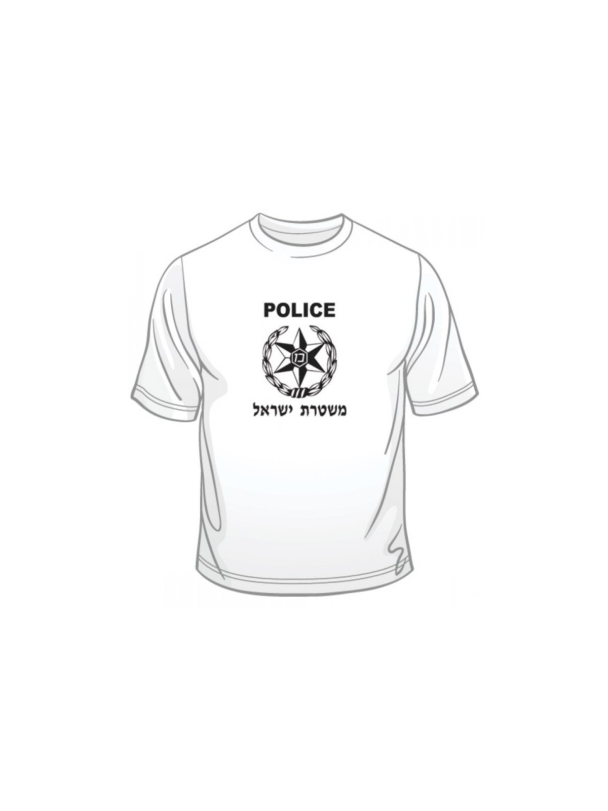 Israeli Police T Shirt | Police & Mossad