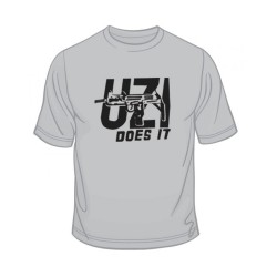 Uzi Does It T Shirt | Israeli Army T-Shirts