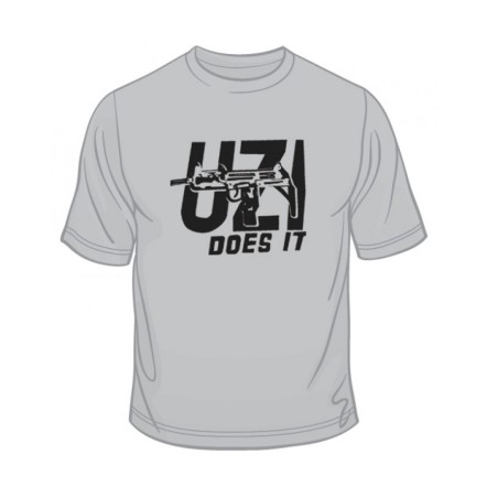 Uzi Does It T Shirt | Israeli Army T-Shirts