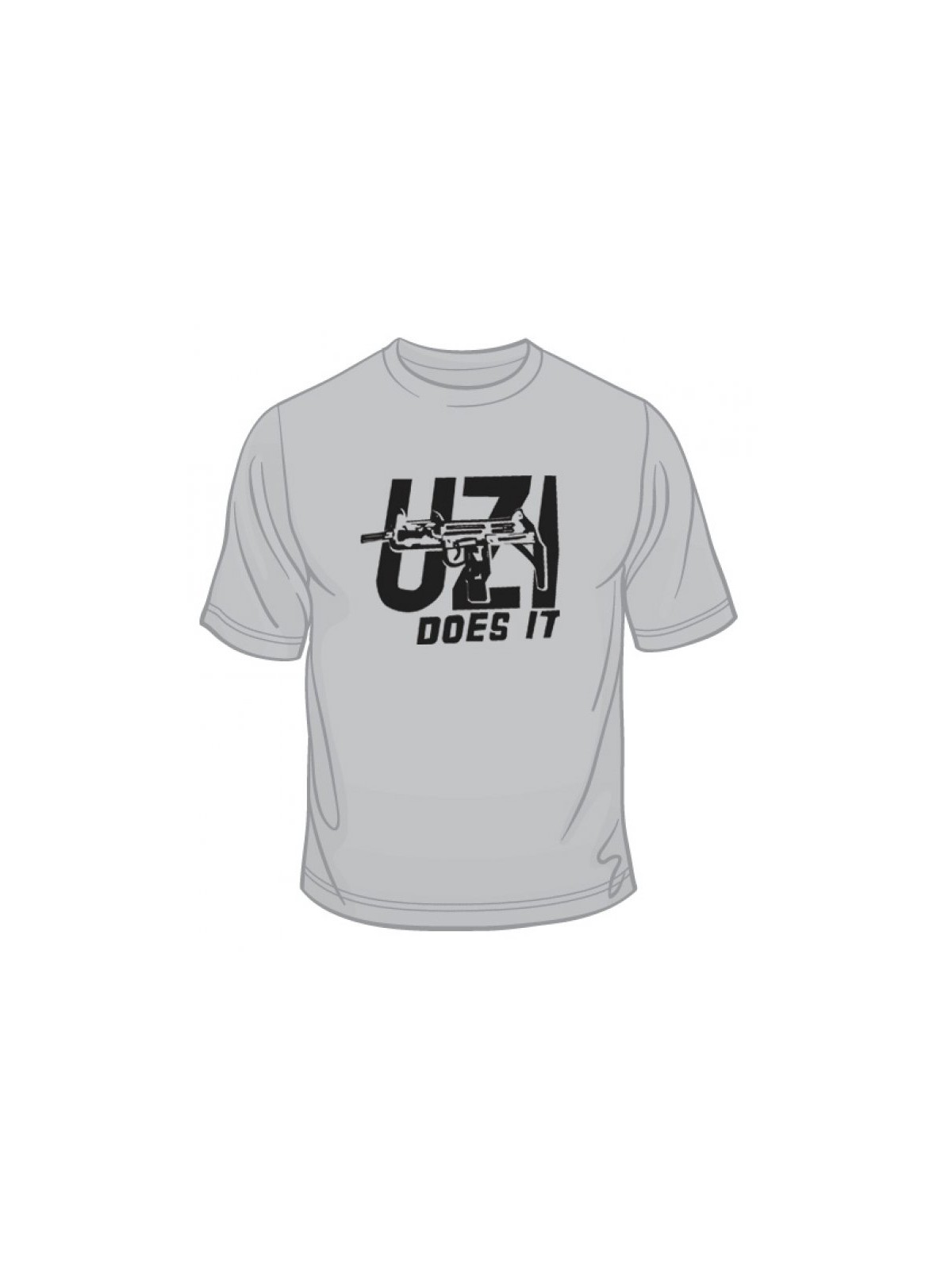 Uzi Does It T Shirt | Israeli Army T-Shirts