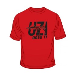 Uzi Does It T Shirt | Israeli Army T-Shirts