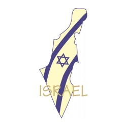 Carte d’Israël T-shirt à manches longues | T-shirts Israël