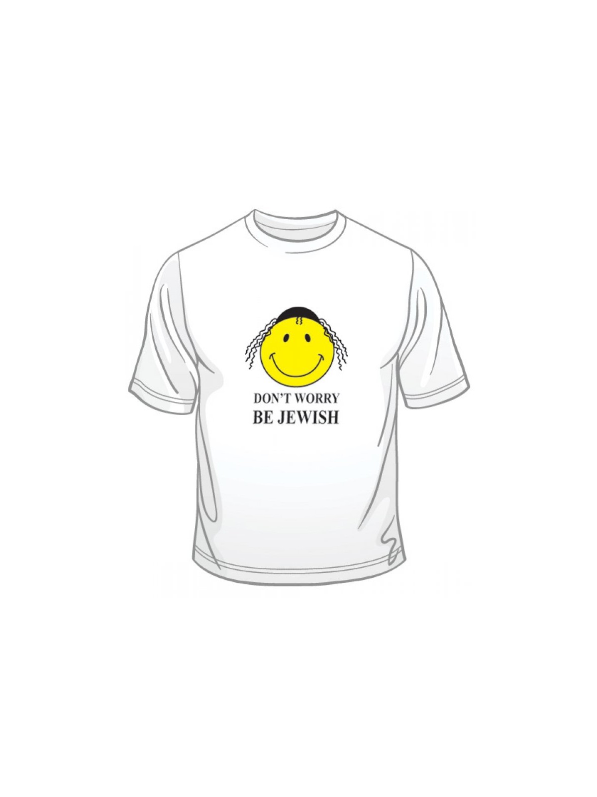 Dont Worry Be Jewish | Jewish T-Shirts