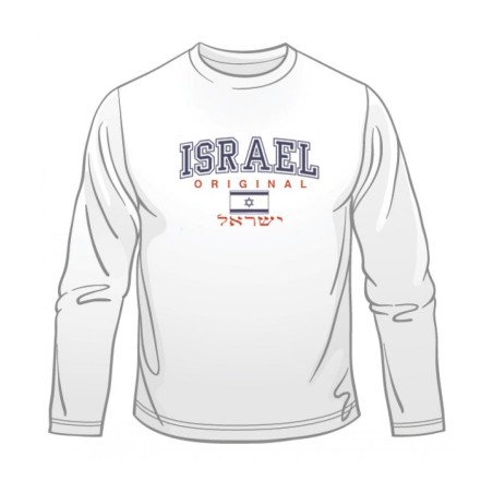 Israel Original Long Sleeved T Shirt | Israel T-Shirts