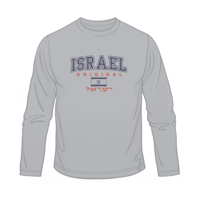 Israel Original Long Sleeved T Shirt | Israel T-Shirts