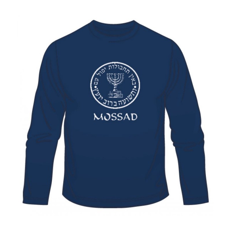 Mossad Emblem Long Sleeved T Shirt | Police & Mossad