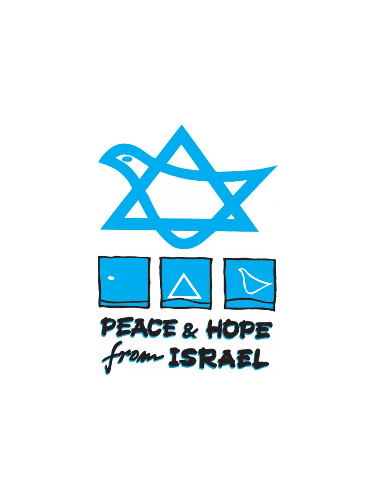 Peace and Hope from Israel Long Sleeved T Shirt | Israel T-Shirts