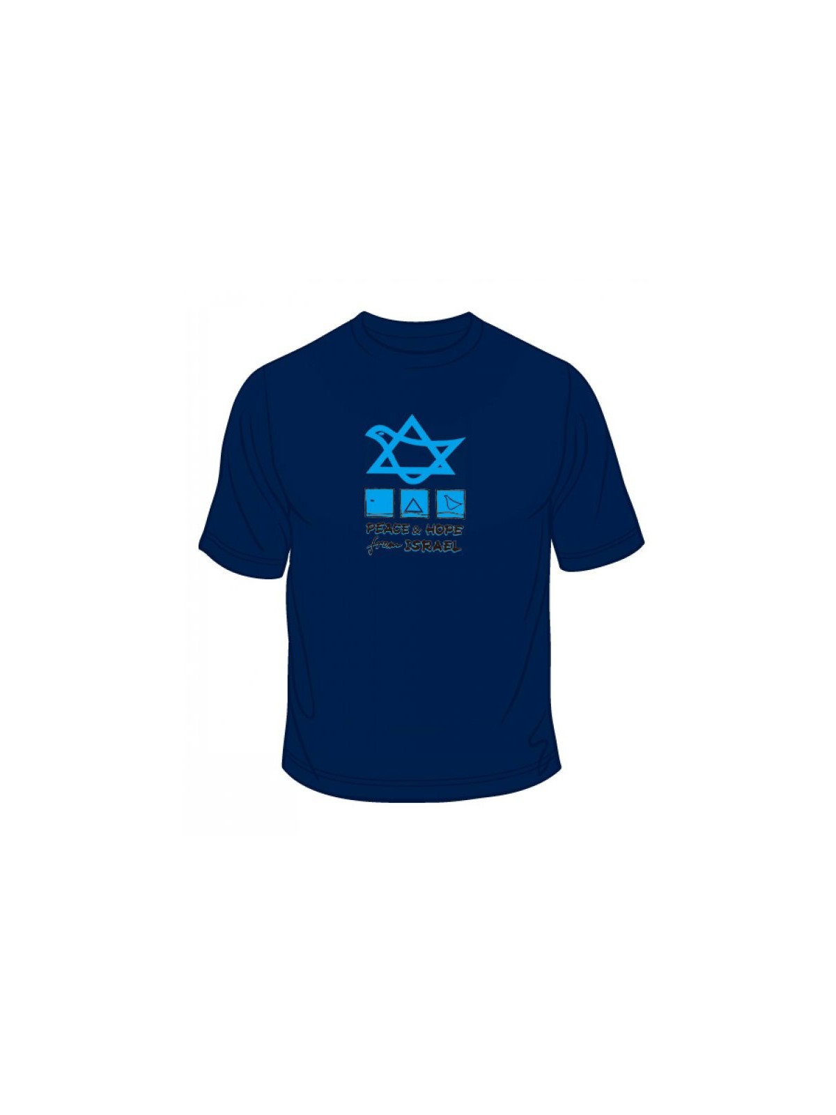 Peace and Hope from Israel T Shirt | Israel T-Shirts