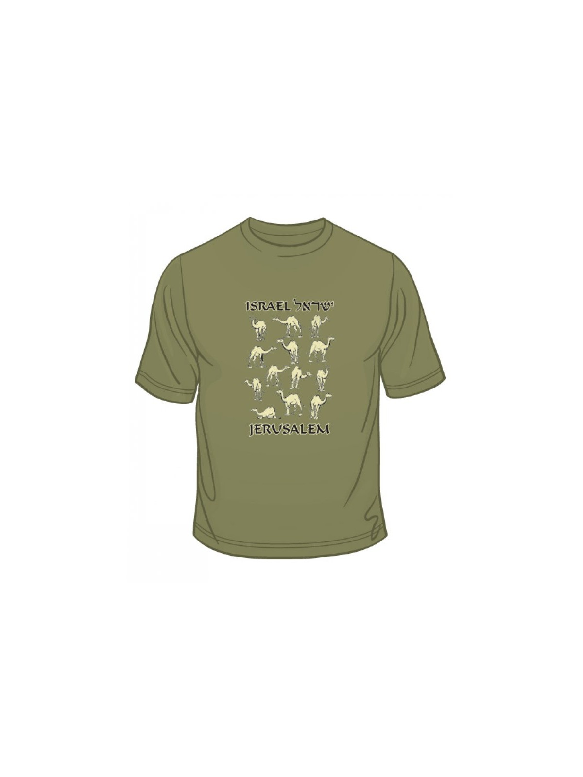 Israël Chameaux T-shirt | T-shirts Israël