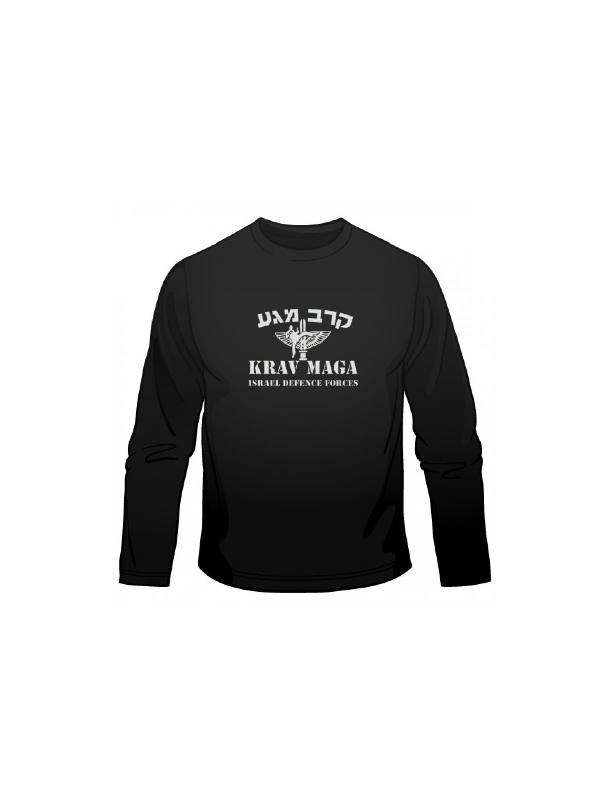 IDF Krav Maga Long Sleeved T Shirt | Israeli Army T-Shirts