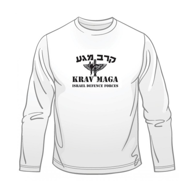 IDF Krav Maga Long Sleeved T Shirt | Israeli Army T-Shirts