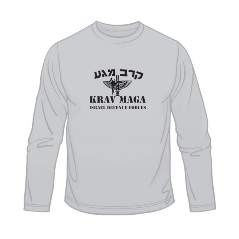 IDF Krav Maga Long Sleeved T Shirt | Israeli Army T-Shirts