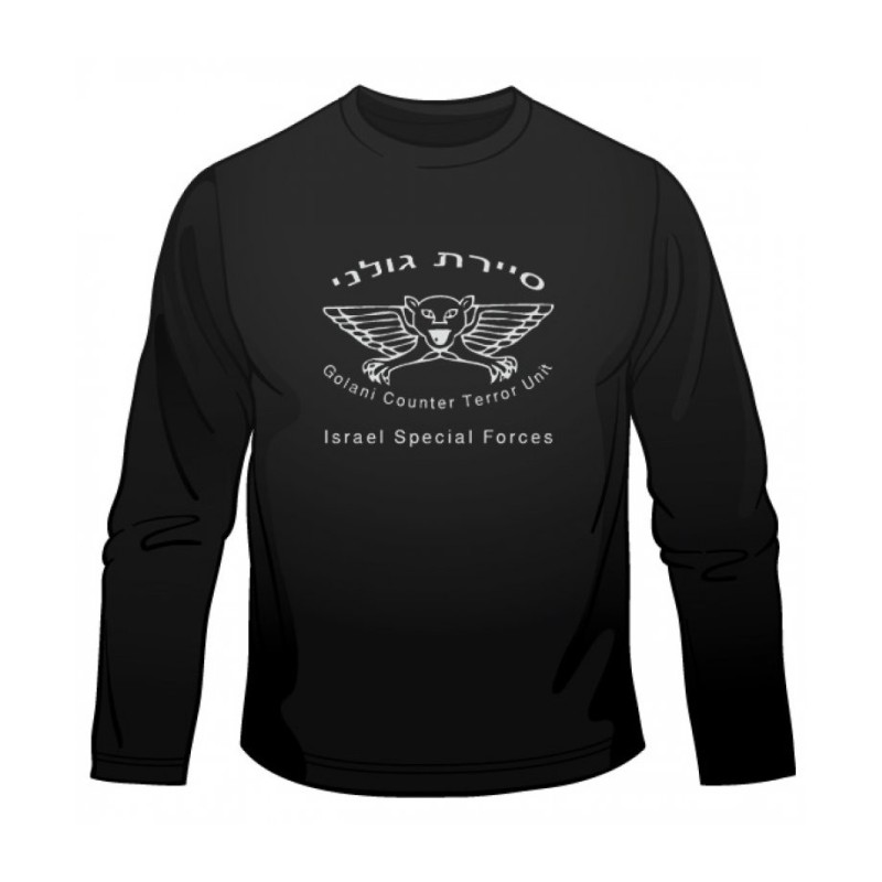 IDF Sayeret Golani Long Sleeved T Shirt | Israeli Army T-Shirts