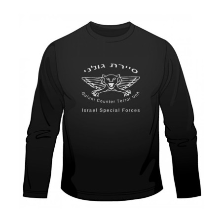 IDF Sayeret Golani Long Sleeved T Shirt | Israeli Army T-Shirts