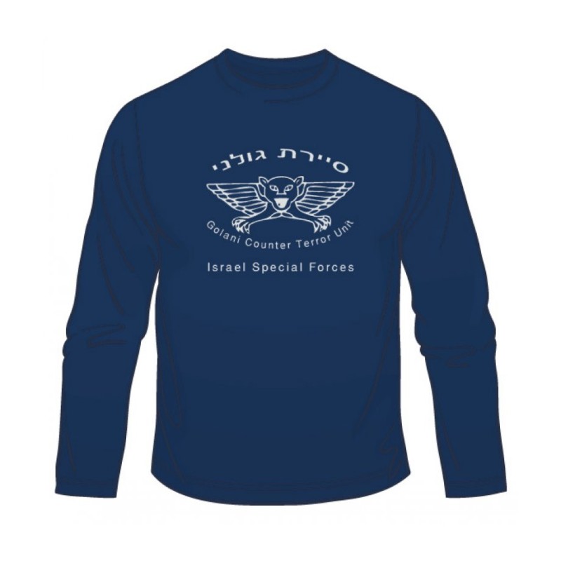 IDF Sayeret Golani Long Sleeved T Shirt | Israeli Army T-Shirts