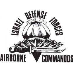 Israeli Airborne Commandos Long Sleeve T Shirt | Israeli Army T-Shirts