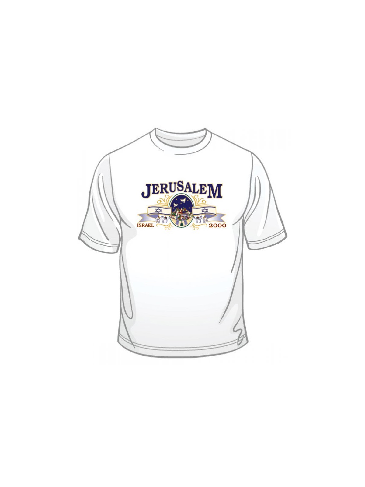 Jerusalem Israel T Shirt | Israel T-Shirts