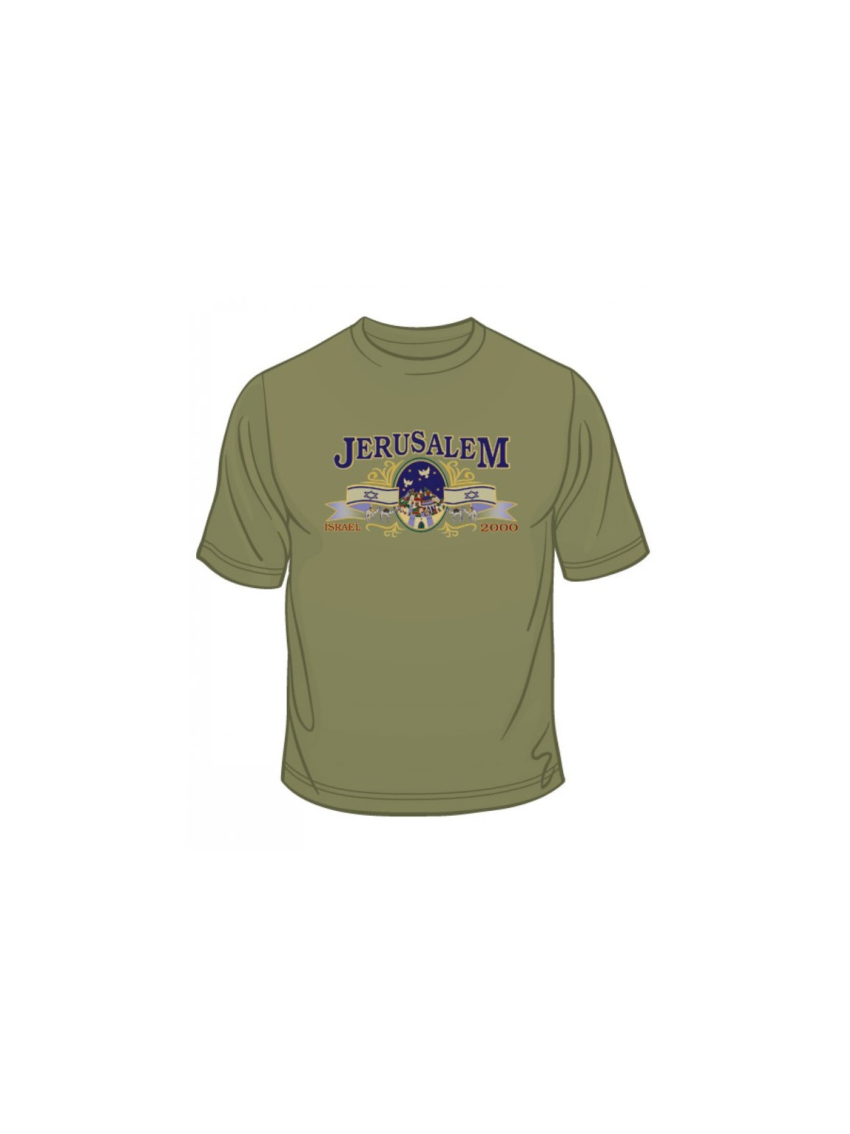 Jerusalem Israel T Shirt | Israel T-Shirts