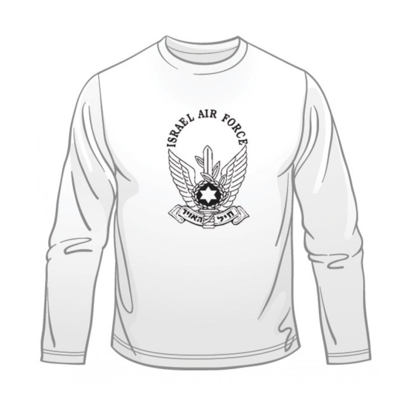 Israel Air Force Long Sleeved T Shirt | Israeli Army T-Shirts