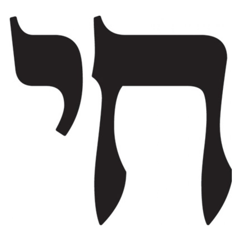 Chai Long Sleeve T Shirt | Jewish T-Shirts