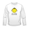 Dont Worry Be Jewish Long Sleeved T Shirt | Jewish T-Shirts