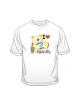 I Love Israel Teddy T Shirt | Israel T-Shirts