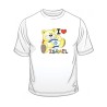 I Love Israel Teddy T Shirt | Israel T-Shirts