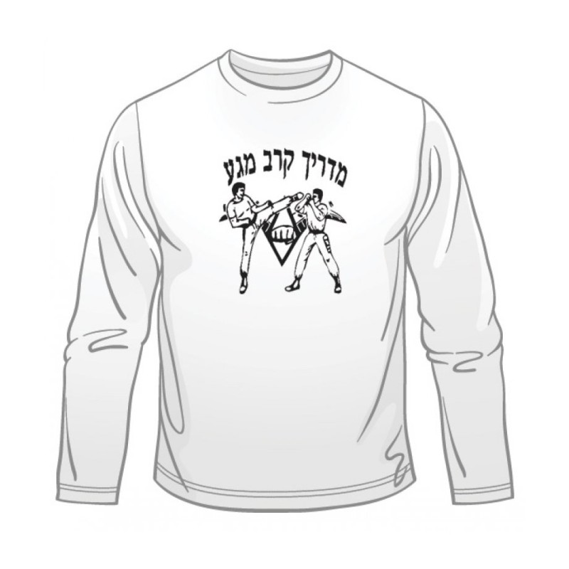 Krav Maga Instructeur d’arts martiaux T-shirt à manches longues | Krav-Maga