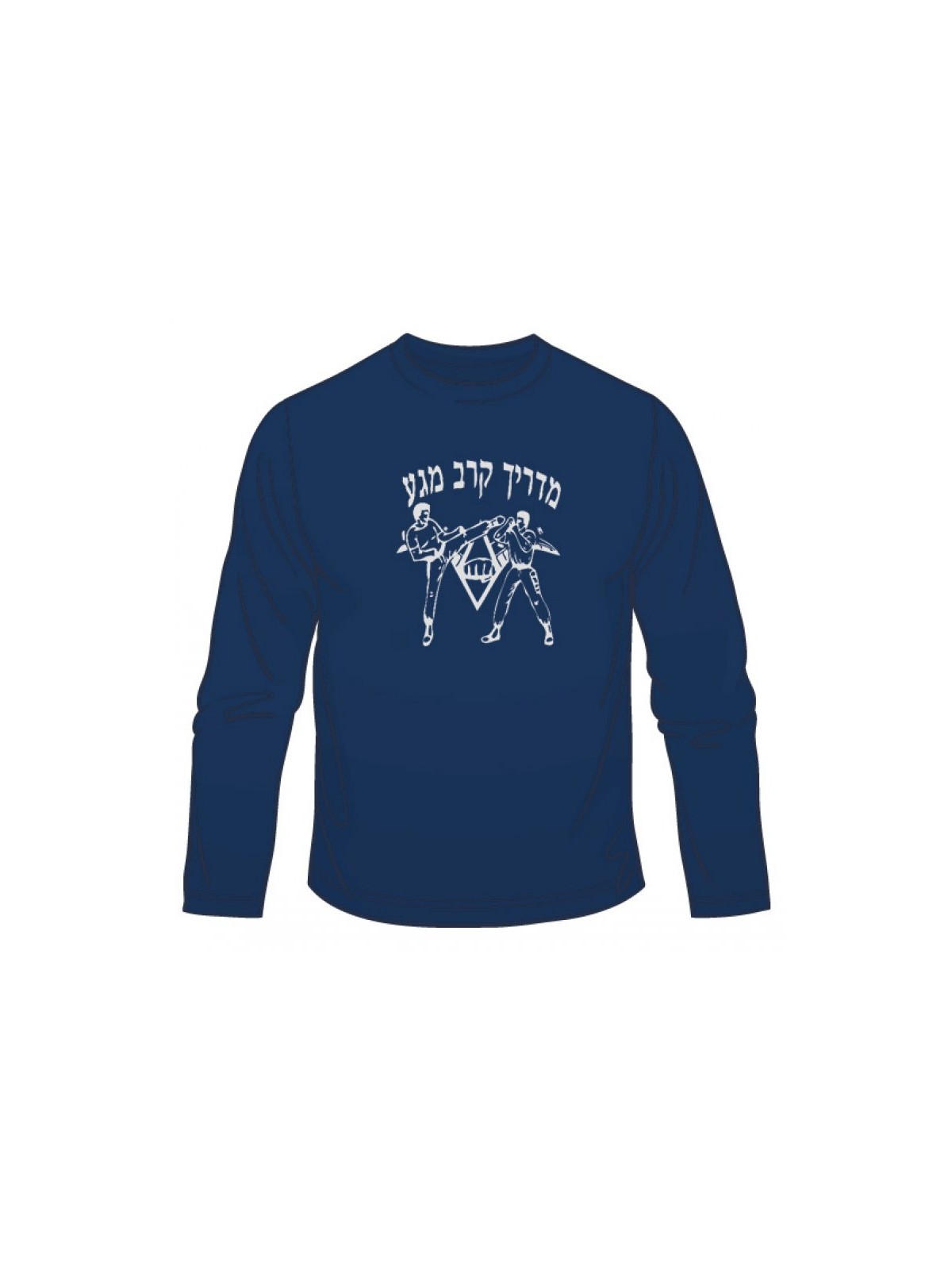 Krav Maga Instructeur d’arts martiaux T-shirt à manches longues | Krav-Maga