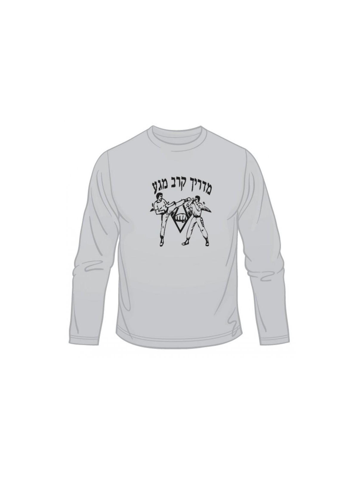 Krav Maga Instructeur d’arts martiaux T-shirt à manches longues | Krav-Maga