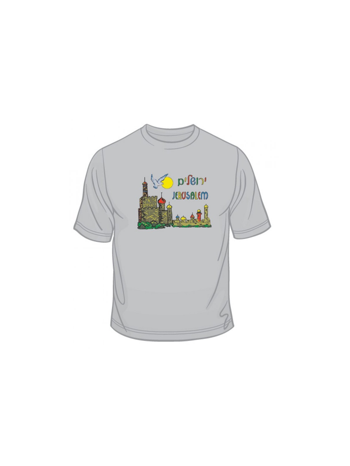Colombe de la paix Jérusalem T-shirt | T-shirts Israël
