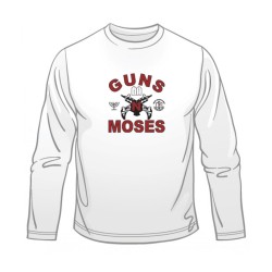 Guns n Moses Long Sleeved T Shirt | Jewish T-Shirts