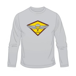 IDF Paratrooper Emblem Long Sleeved T Shirt | Israeli Army T-Shirts