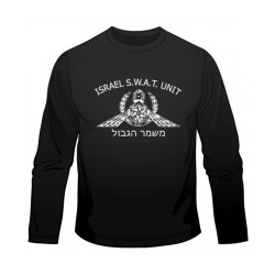 T-shirt israélien SWAT Yamam Unit à manches longues | T-shirts armée israélienne