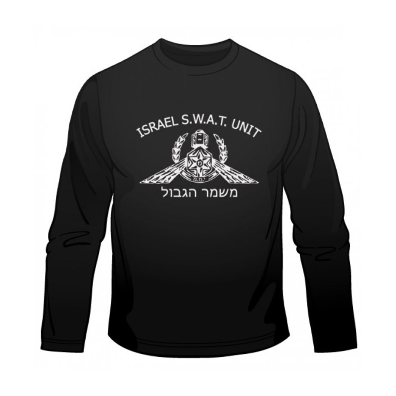 Israeli SWAT Yamam Unit Long Sleeved T Shirt | Israeli Army T-Shirts