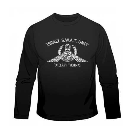 Israeli SWAT Yamam Unit Long Sleeved T Shirt | Israeli Army T-Shirts