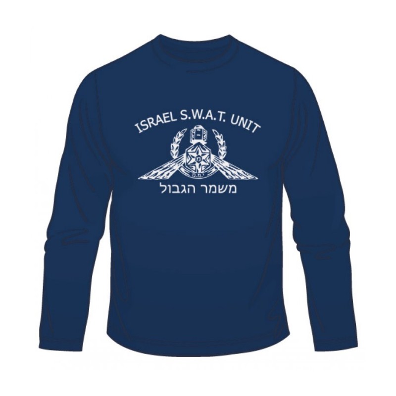 Israeli SWAT Yamam Unit Long Sleeved T Shirt | Israeli Army T-Shirts
