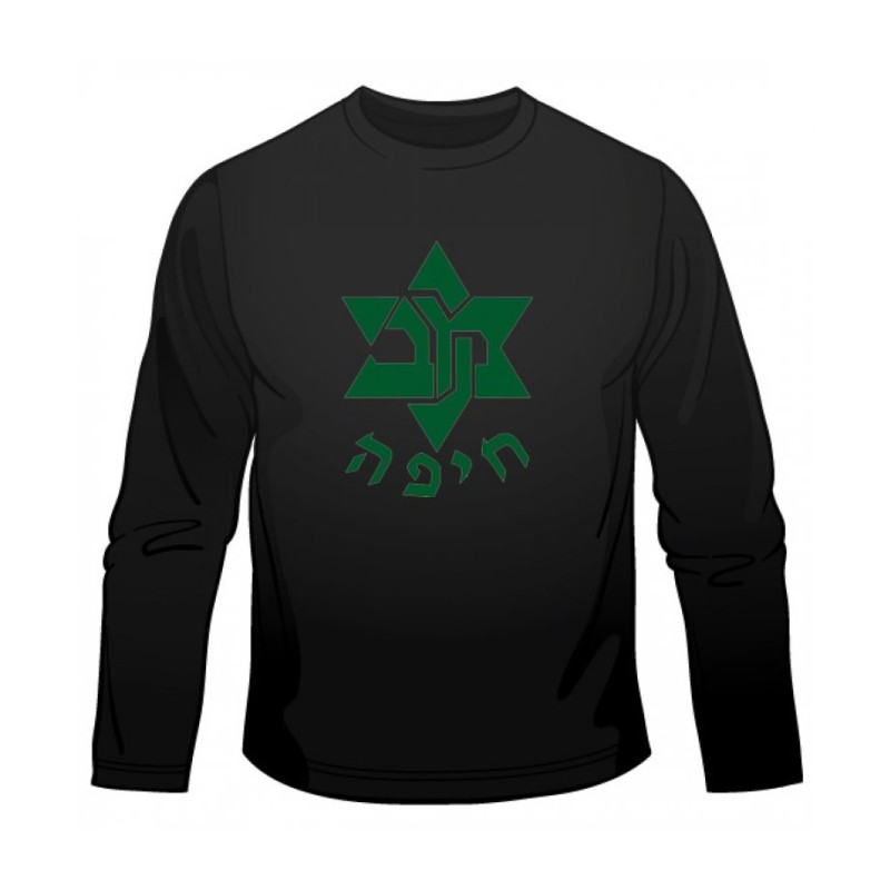 Maccabi Haifa Soccer Long Sleeved T Shirt | Sports
